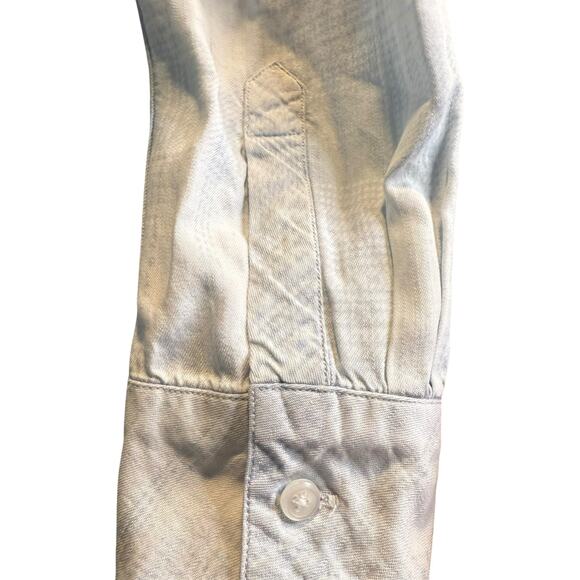 Rails Carter Shirt, Light Vintage Blue, 100% Tencel, Women's Size Medium - Picture 4 of 11